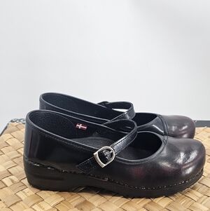 Sanita Mary Jane Danish Clogs Size 41